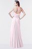 ColsBM Mary Blush Elegant A-line Sweetheart Sleeveless Floor Length Pleated Bridesmaid Dresses