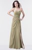 ColsBM Mary Candied Ginger Elegant A-line Sweetheart Sleeveless Floor Length Pleated Bridesmaid Dresses