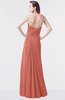 ColsBM Mary Crabapple Elegant A-line Sweetheart Sleeveless Floor Length Pleated Bridesmaid Dresses