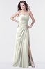 ColsBM Mary Cream Elegant A-line Sweetheart Sleeveless Floor Length Pleated Bridesmaid Dresses