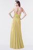 ColsBM Mary Gold Elegant A-line Sweetheart Sleeveless Floor Length Pleated Bridesmaid Dresses
