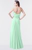 ColsBM Mary Honeydew Elegant A-line Sweetheart Sleeveless Floor Length Pleated Bridesmaid Dresses