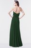 ColsBM Mary Hunter Green Elegant A-line Sweetheart Sleeveless Floor Length Pleated Bridesmaid Dresses