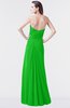ColsBM Mary Jasmine Green Elegant A-line Sweetheart Sleeveless Floor Length Pleated Bridesmaid Dresses