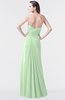 ColsBM Mary Light Green Elegant A-line Sweetheart Sleeveless Floor Length Pleated Bridesmaid Dresses