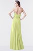ColsBM Mary Lime Sherbet Elegant A-line Sweetheart Sleeveless Floor Length Pleated Bridesmaid Dresses