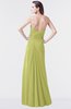 ColsBM Mary Linden Green Elegant A-line Sweetheart Sleeveless Floor Length Pleated Bridesmaid Dresses