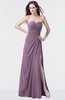 ColsBM Mary Mauve Elegant A-line Sweetheart Sleeveless Floor Length Pleated Bridesmaid Dresses