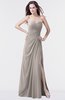 ColsBM Mary Mushroom Elegant A-line Sweetheart Sleeveless Floor Length Pleated Bridesmaid Dresses
