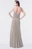 ColsBM Mary Mushroom Elegant A-line Sweetheart Sleeveless Floor Length Pleated Bridesmaid Dresses