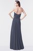 ColsBM Mary Nightshadow Blue Elegant A-line Sweetheart Sleeveless Floor Length Pleated Bridesmaid Dresses