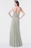 ColsBM Mary Platinum Elegant A-line Sweetheart Sleeveless Floor Length Pleated Bridesmaid Dresses