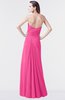 ColsBM Mary Rose Pink Elegant A-line Sweetheart Sleeveless Floor Length Pleated Bridesmaid Dresses