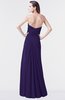 ColsBM Mary Royal Purple Elegant A-line Sweetheart Sleeveless Floor Length Pleated Bridesmaid Dresses
