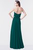 ColsBM Mary Shaded Spruce Elegant A-line Sweetheart Sleeveless Floor Length Pleated Bridesmaid Dresses