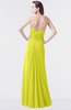 ColsBM Mary Sulphur Spring Elegant A-line Sweetheart Sleeveless Floor Length Pleated Bridesmaid Dresses