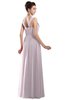 ColsBM Alena Blush Simple A-line Sleeveless Chiffon Floor Length Pleated Evening Dresses