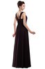 ColsBM Alena Italian Plum Simple A-line Sleeveless Chiffon Floor Length Pleated Evening Dresses