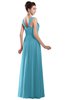 ColsBM Alena Light Blue Simple A-line Sleeveless Chiffon Floor Length Pleated Evening Dresses