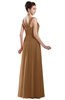 ColsBM Alena Light Brown Simple A-line Sleeveless Chiffon Floor Length Pleated Evening Dresses