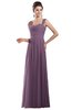 ColsBM Alena Mauve Simple A-line Sleeveless Chiffon Floor Length Pleated Evening Dresses