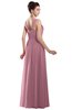 ColsBM Alena Rosebloom Simple A-line Sleeveless Chiffon Floor Length Pleated Evening Dresses