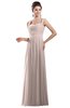 ColsBM Alena Silver Peony Simple A-line Sleeveless Chiffon Floor Length Pleated Evening Dresses