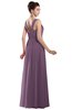 ColsBM Alena Valerian Simple A-line Sleeveless Chiffon Floor Length Pleated Evening Dresses