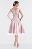 ColsBM Alissa Blush Cute A-line Sleeveless Knee Length Ruching Bridesmaid Dresses