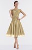 ColsBM Alissa Curds & Whey Cute A-line Sleeveless Knee Length Ruching Bridesmaid Dresses