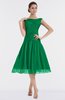 ColsBM Alissa Green Cute A-line Sleeveless Knee Length Ruching Bridesmaid Dresses