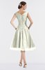 ColsBM Alissa Ivory Cute A-line Sleeveless Knee Length Ruching Bridesmaid Dresses