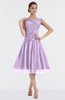 ColsBM Alissa Lavendula Cute A-line Sleeveless Knee Length Ruching Bridesmaid Dresses