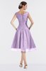 ColsBM Alissa Lavendula Cute A-line Sleeveless Knee Length Ruching Bridesmaid Dresses