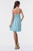ColsBM Aviana Aqua Elegant A-line Sleeveless Chiffon Pleated Party Dresses