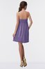 ColsBM Aviana Chalk Violet Elegant A-line Sleeveless Chiffon Pleated Party Dresses