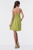 ColsBM Aviana Linden Green Elegant A-line Sleeveless Chiffon Pleated Party Dresses