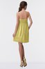 ColsBM Aviana Misted Yellow Elegant A-line Sleeveless Chiffon Pleated Party Dresses