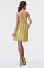 ColsBM Aviana New Wheat Elegant A-line Sleeveless Chiffon Pleated Party Dresses
