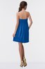 ColsBM Aviana Royal Blue Elegant A-line Sleeveless Chiffon Pleated Party Dresses