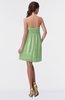 ColsBM Aviana Sage Green Elegant A-line Sleeveless Chiffon Pleated Party Dresses