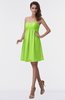 ColsBM Aviana Sharp Green Elegant A-line Sleeveless Chiffon Pleated Party Dresses