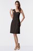 ColsBM Harmony Java Cute Sheath One Shoulder Sleeveless Knee Length Little Black Dresses