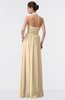 ColsBM Allie Apricot Gelato Modest A-line Backless Floor Length Pleated Bridesmaid Dresses