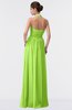 ColsBM Allie Bright Green Modest A-line Backless Floor Length Pleated Bridesmaid Dresses