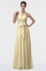 ColsBM Allie Cornhusk Modest A-line Backless Floor Length Pleated Bridesmaid Dresses