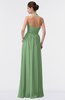 ColsBM Allie Fair Green Modest A-line Backless Floor Length Pleated Bridesmaid Dresses