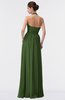 ColsBM Allie Garden Green Modest A-line Backless Floor Length Pleated Bridesmaid Dresses