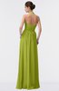 ColsBM Allie Green Oasis Modest A-line Backless Floor Length Pleated Bridesmaid Dresses