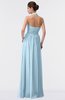 ColsBM Allie Ice Blue Modest A-line Backless Floor Length Pleated Bridesmaid Dresses